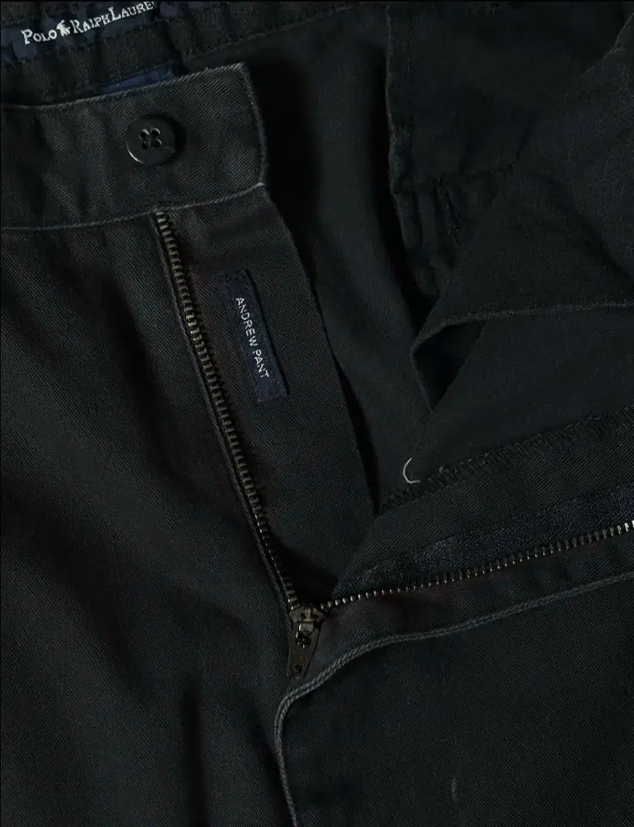 90年代 ポロ ラルフローレン アンドリュー パンツ ブラック - メルカリ