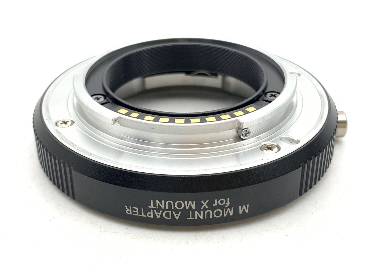 30日間返品交換可能！ フジフイルム Mマウントアダプター レンズ側 ライカM ボディ側 フジフイルムX レッスン