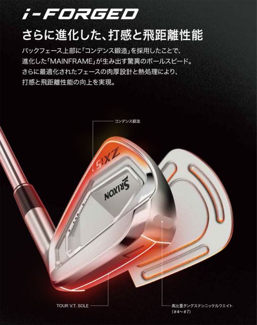 スリクソン ZXi5 限定 ブラッククロム アイアン N.S.PRO MODUS3