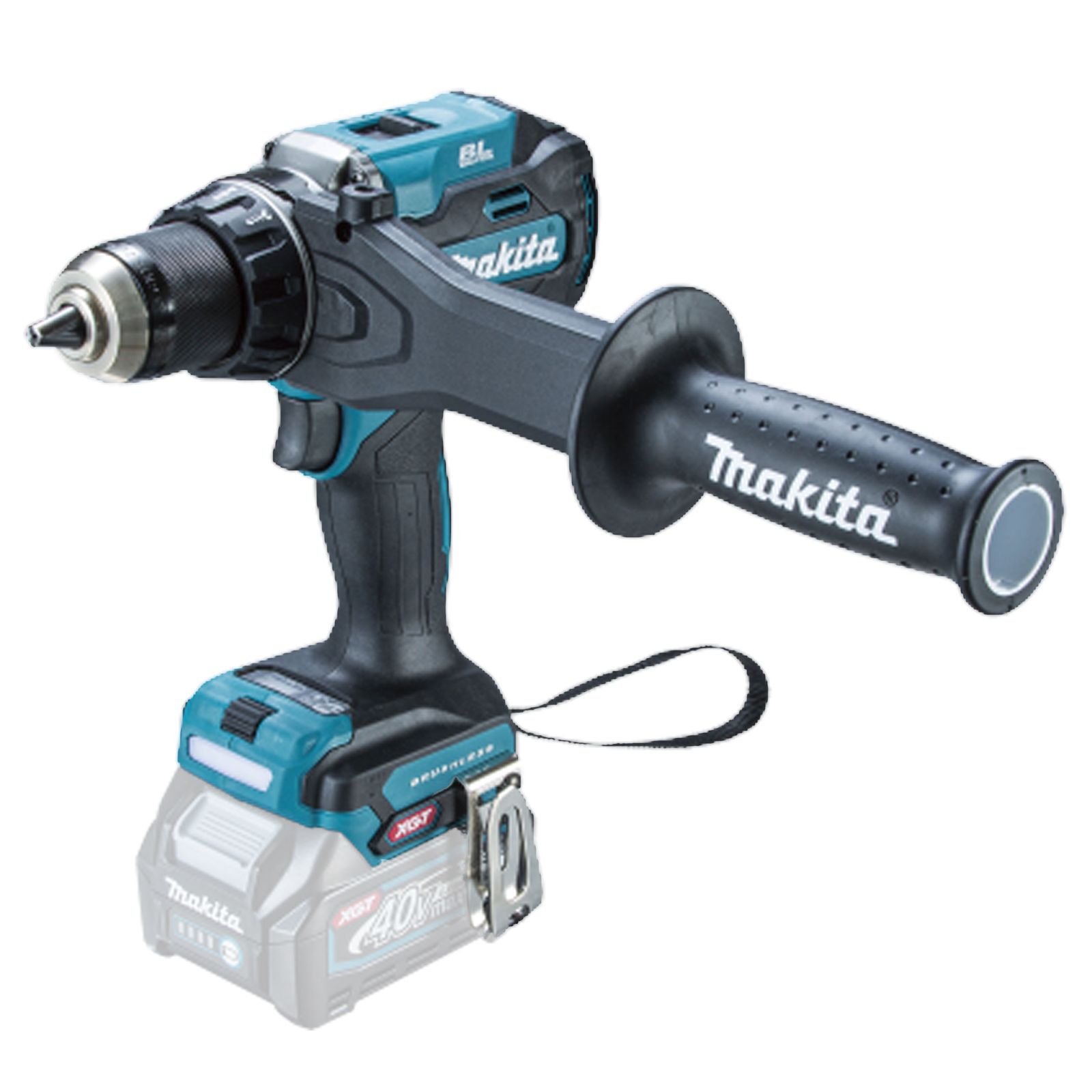 マキタ makita 充電式ドライバドリル DF003GZ 40Vmax 180N-m 中速モード 3段変速 木工50mm 鉄工20mm 座掘り76mm 本体のみ JAN0197050014696