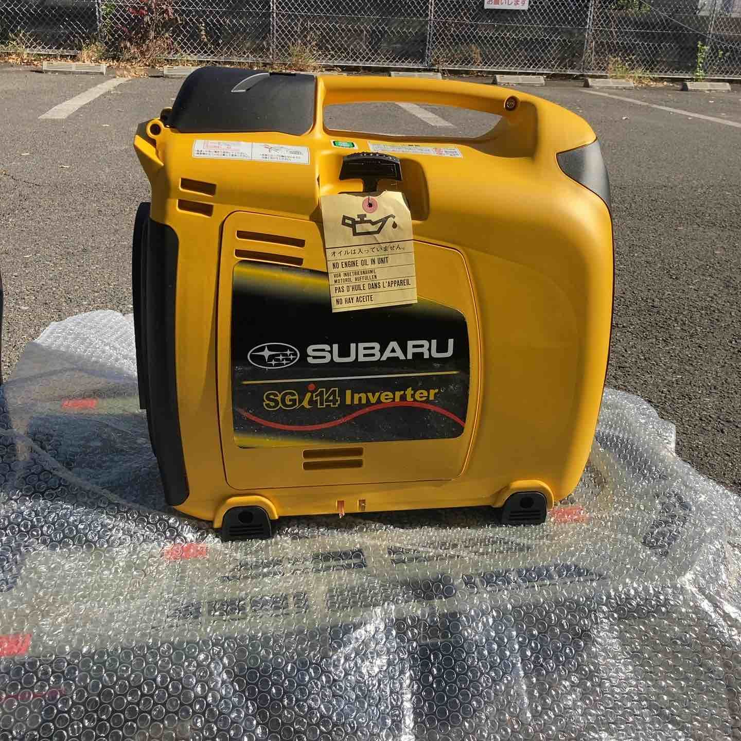 ◇スバル(SUBARU) ポータブルインバータ発電機 SGi14【所沢店】 - メルカリ