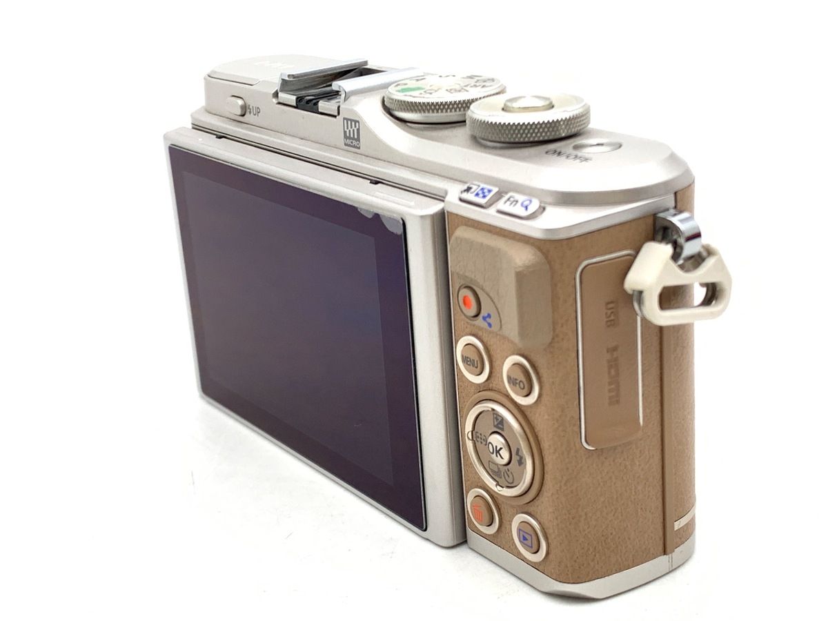 並品 オリンパス PEN E-PL9 ボディ ブラウン