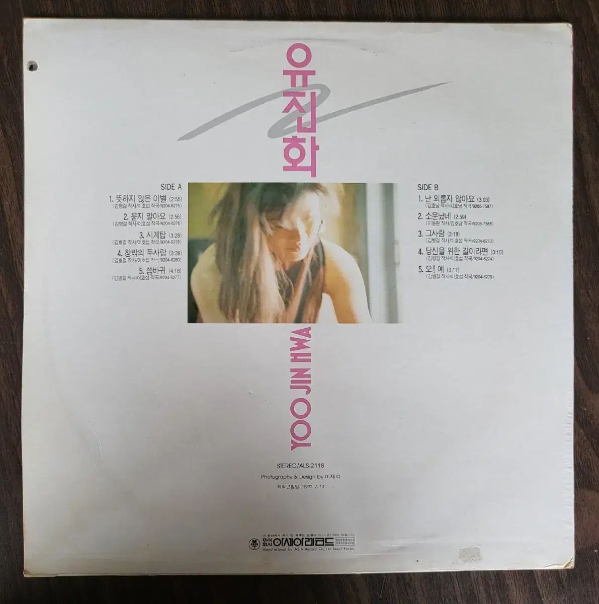 LP ユージン・ファ ー そういう意味じゃない ない お別れ ( 92 年