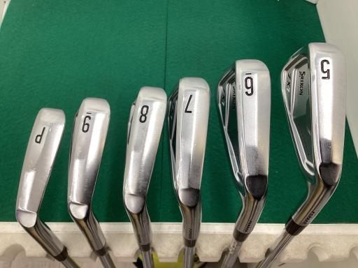 ダンロップ SRIXON ZX7 Mk II 6S アイアンセット IR 純正特注シャフト フレックスS メンズ 男性用 右利き 右用 Cランク ゴルフクラブ