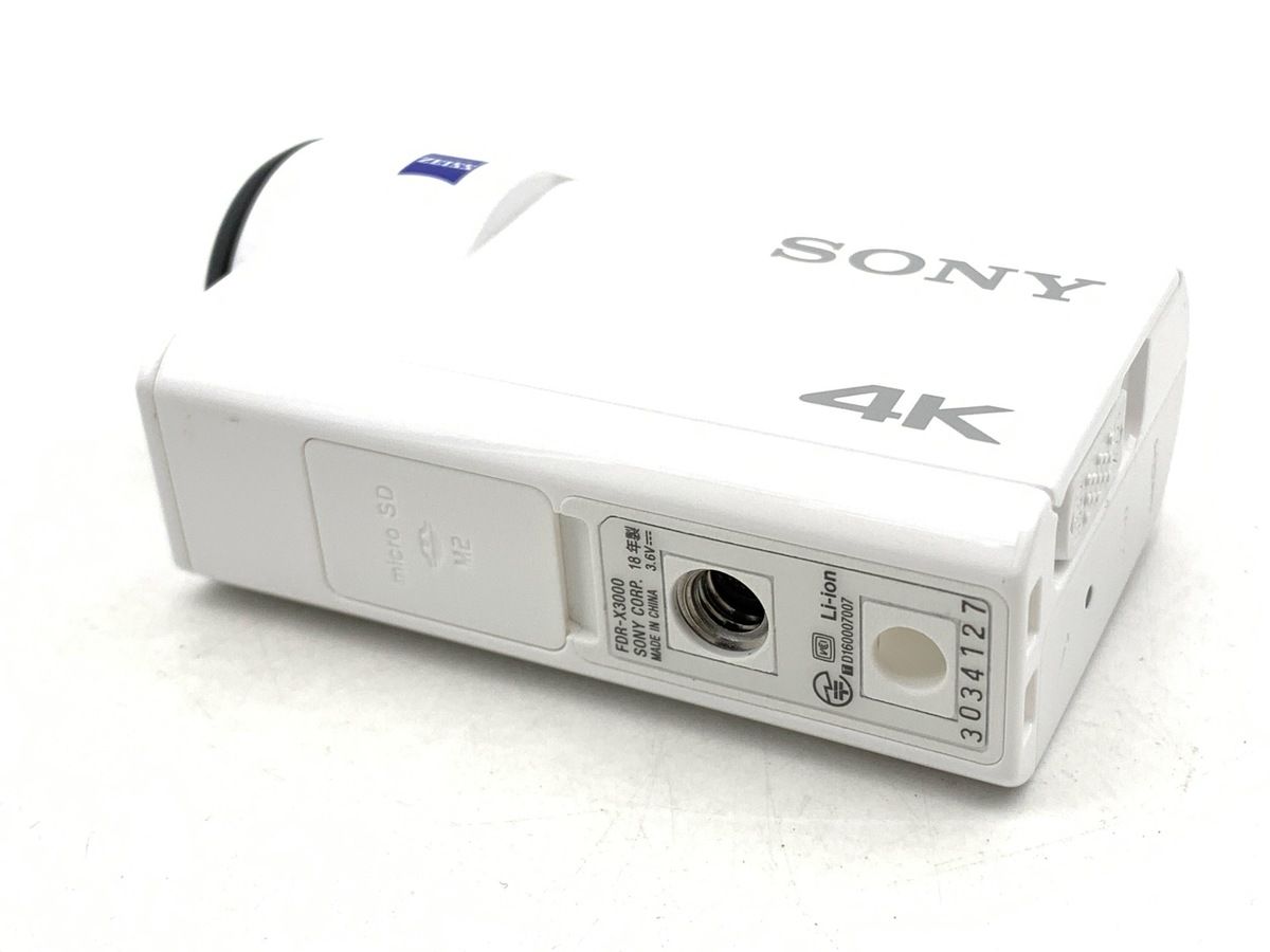  ソニー デジタル4 Kビデオカメラレコーダー FDR X 3000 R リモコンキット ビデオカメラ本体 ビデオカメラ