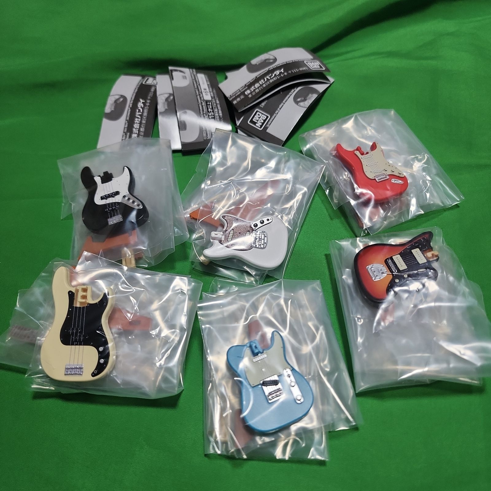 全6種 ① コンプ Fender Miniature Collection2 ガチャ ギター