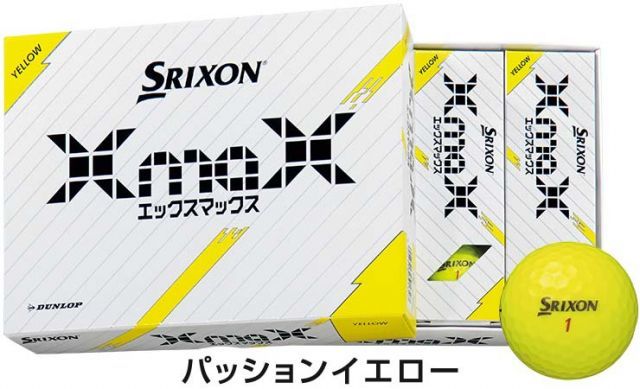 スリクソン XmaX ゴルフボール 1ダース [12球入り] - メルカリ