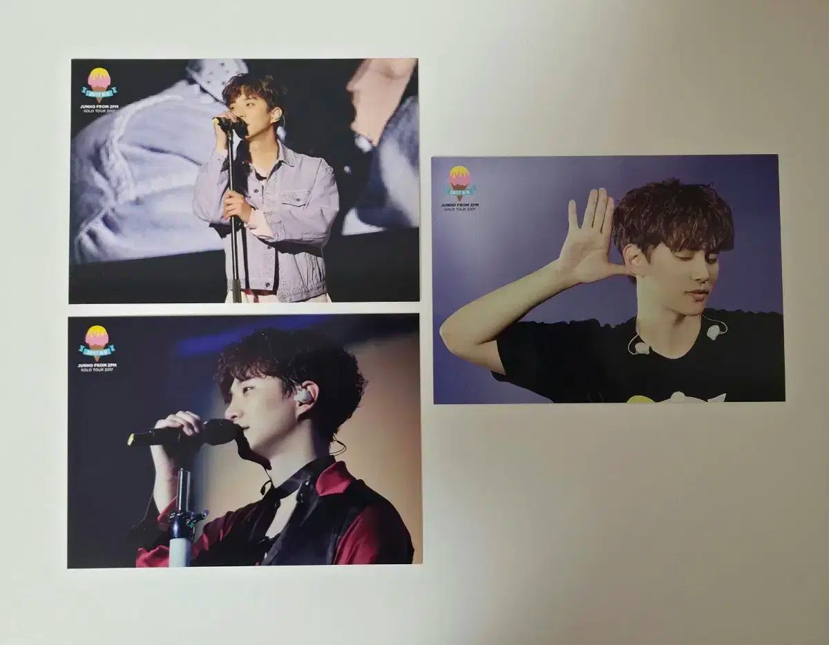 2PM ジュノ JUNHO 2017s/s クリアトレカ トレカ カード 2PM JUNHO