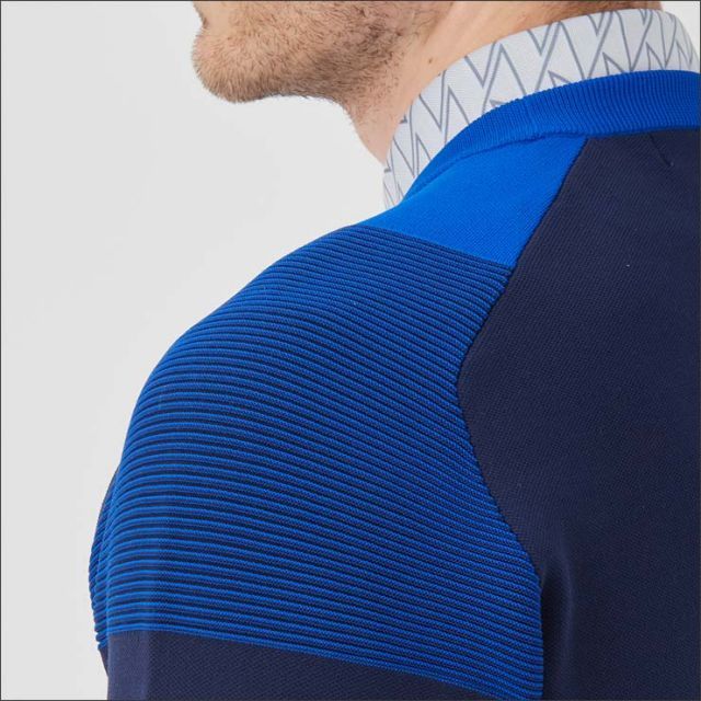 【24時間以内/早い者勝ち】スリクソン デサント メンズ ニットジャケット 3L SRIXON スリクソン by デサント 松山英樹プロ共同開発 はっ水糸 クルー