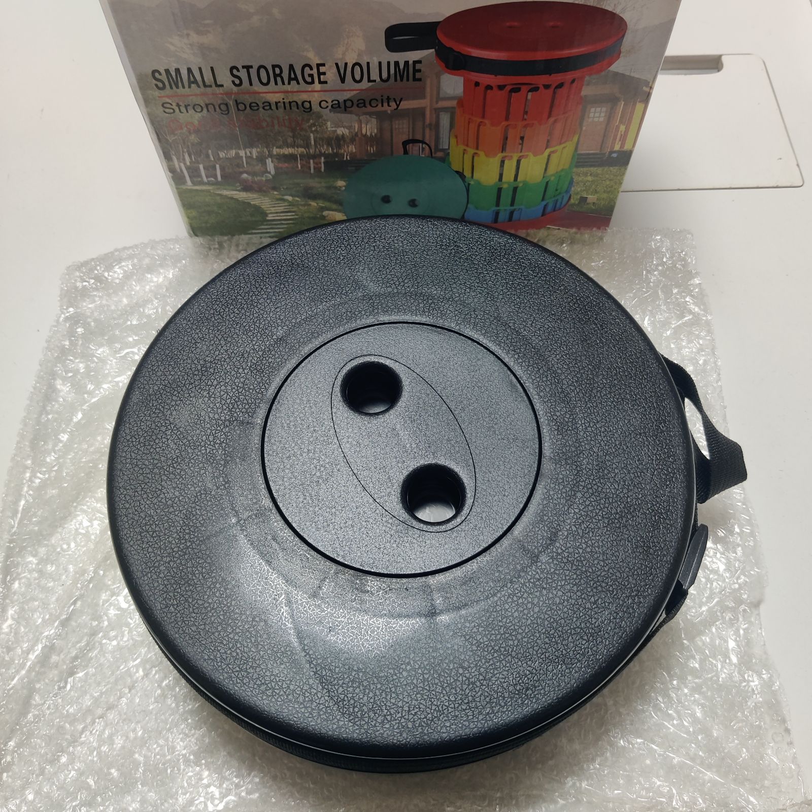 折り畳みキャンプ椅子 アウトドア 5段階高さ調節 一秒開閉可能 伸縮式