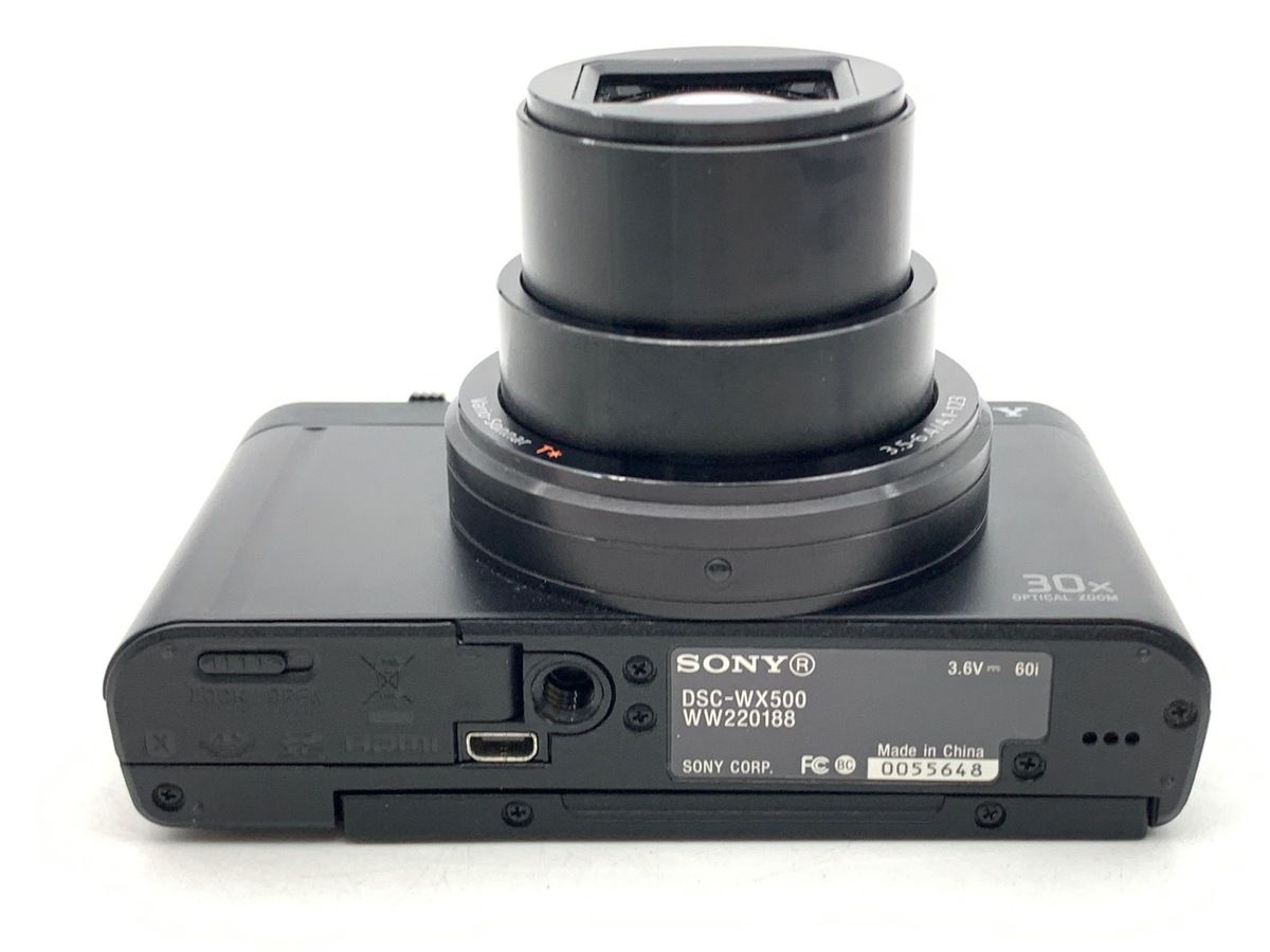 中古】 【良品】 ソニー Cyber-shot DSC-WX500 B ブラック - メルカリ