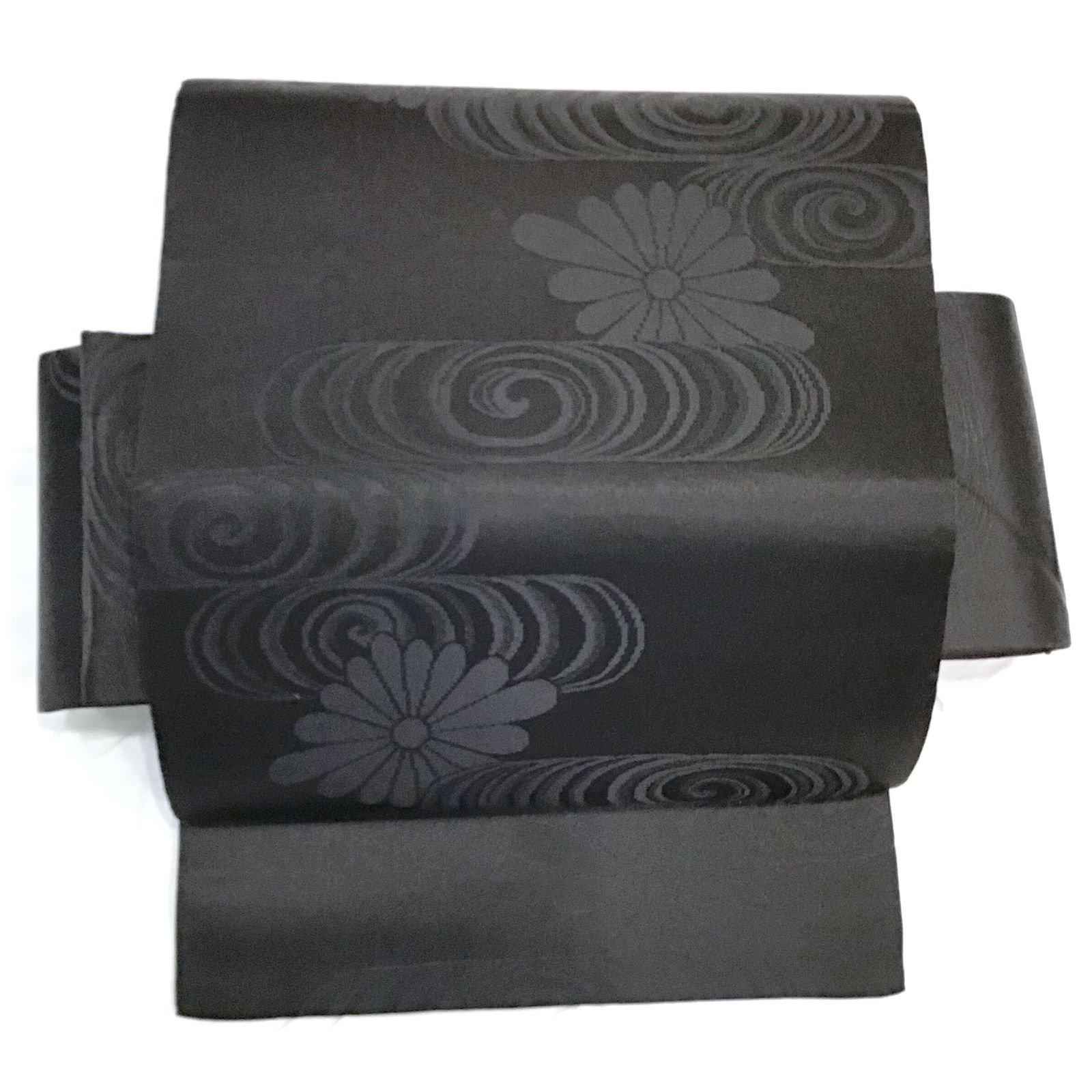 名古屋帯 喪服用 観世水 No 200701 1681 梱包サイズ60