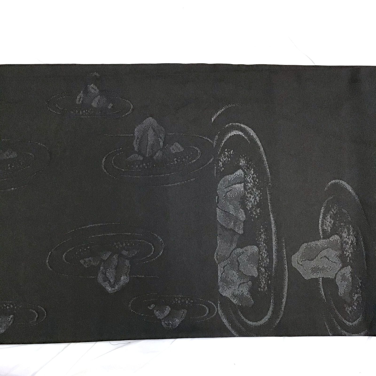  開き名古屋帯 喪服用 No.200701-1684 梱包サイズ60 喪服 着物