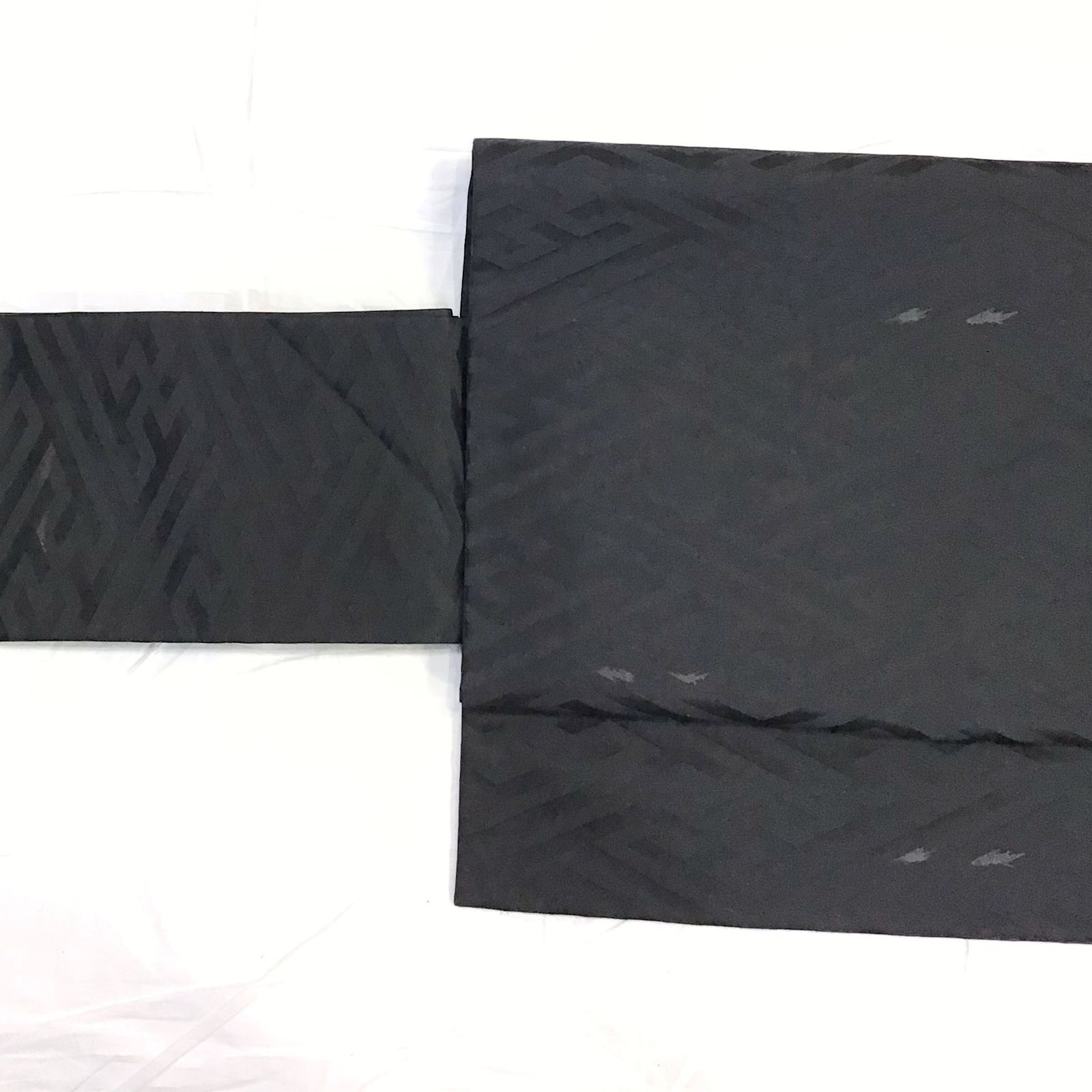 名古屋帯 喪服用 紗綾形 No 200701 1685 梱包サイズ60