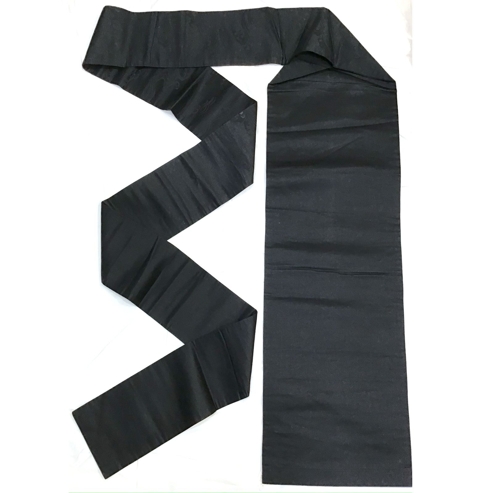  名古屋帯 喪服用 波紋 No.200701-1687 梱包サイズ60 喪服 着物