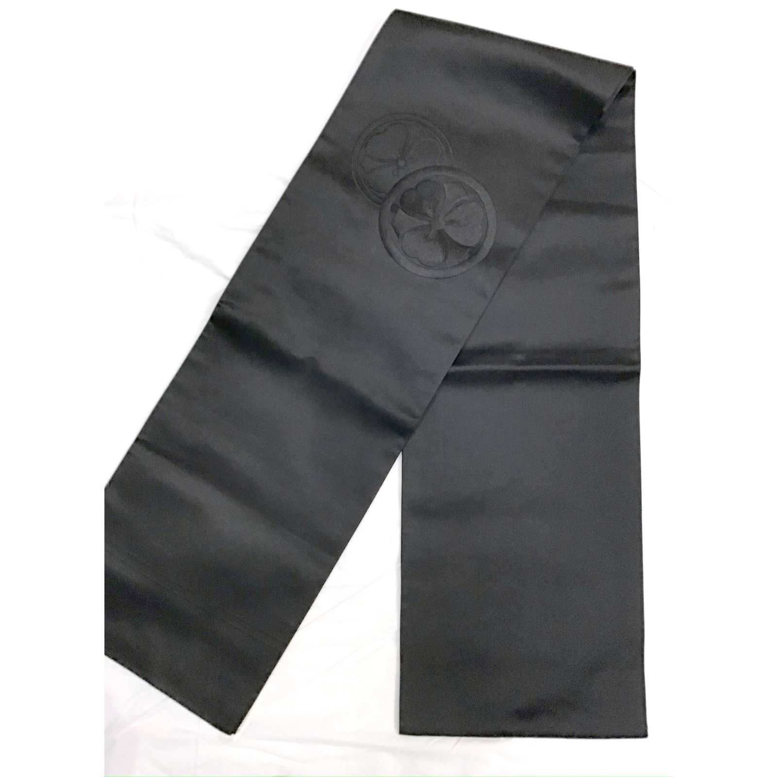 袋帯 喪服用 家紋 No.200701-1697 梱包サイズ60