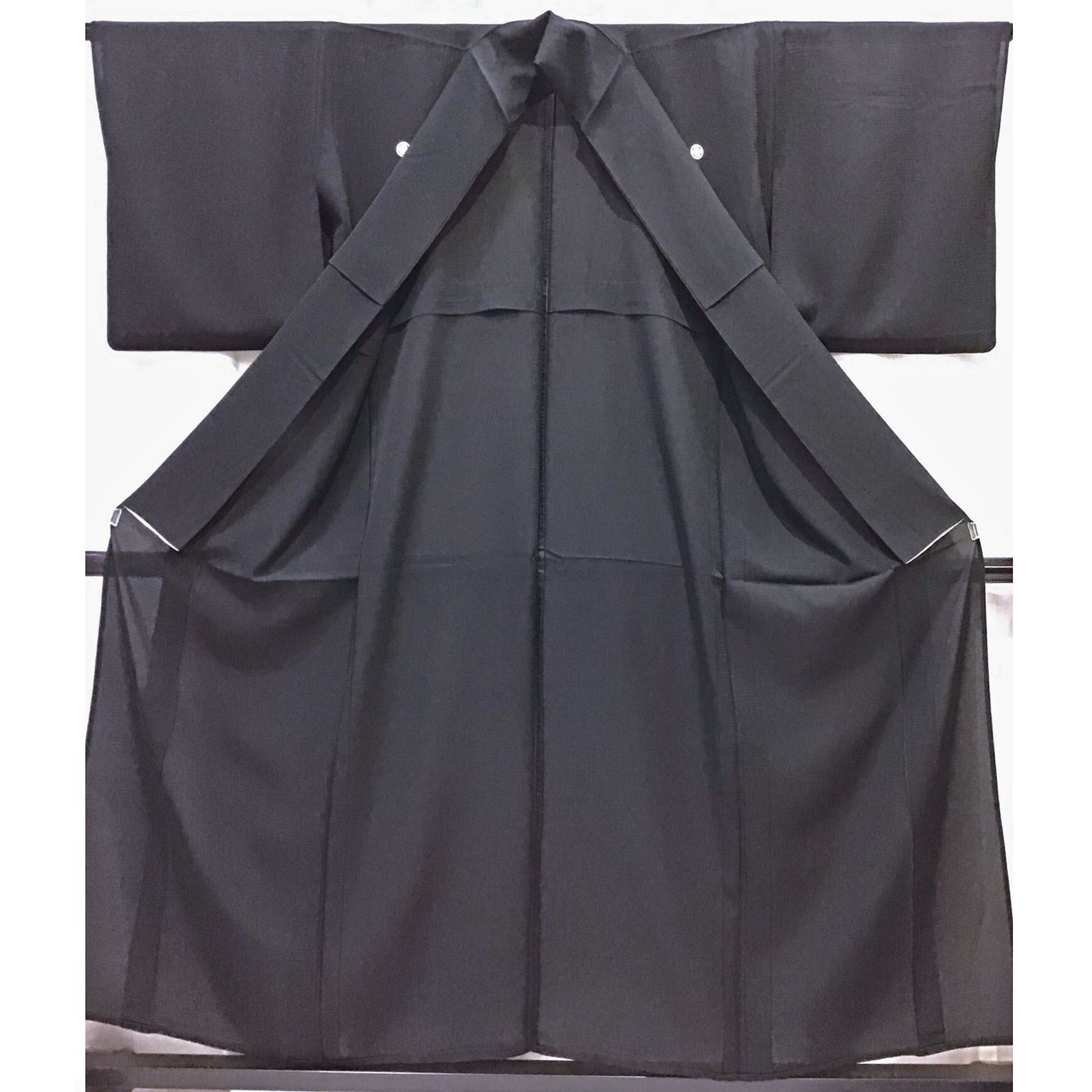 着物 絽 喪服 五つ紋 正絹 No.200701-1713 梱包サイズ80