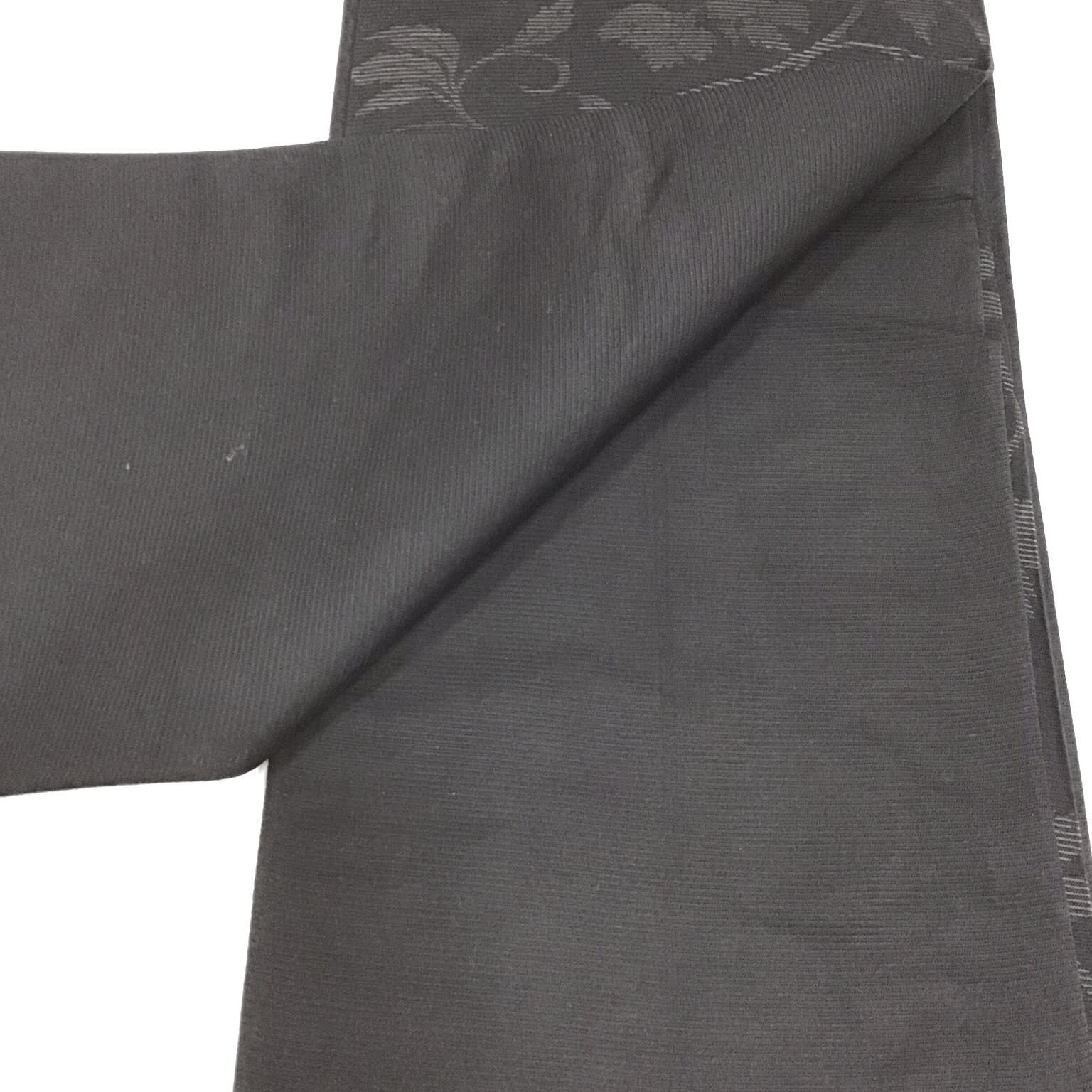  袋帯 絽 喪服用 No.200701-1719 梱包サイズ60 袋帯 帯