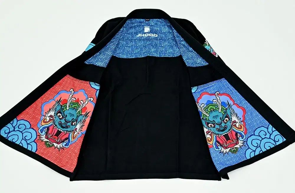 JIHOOD フード ブラック 柔術 Jiu-Jitsu 柔道着 F-1