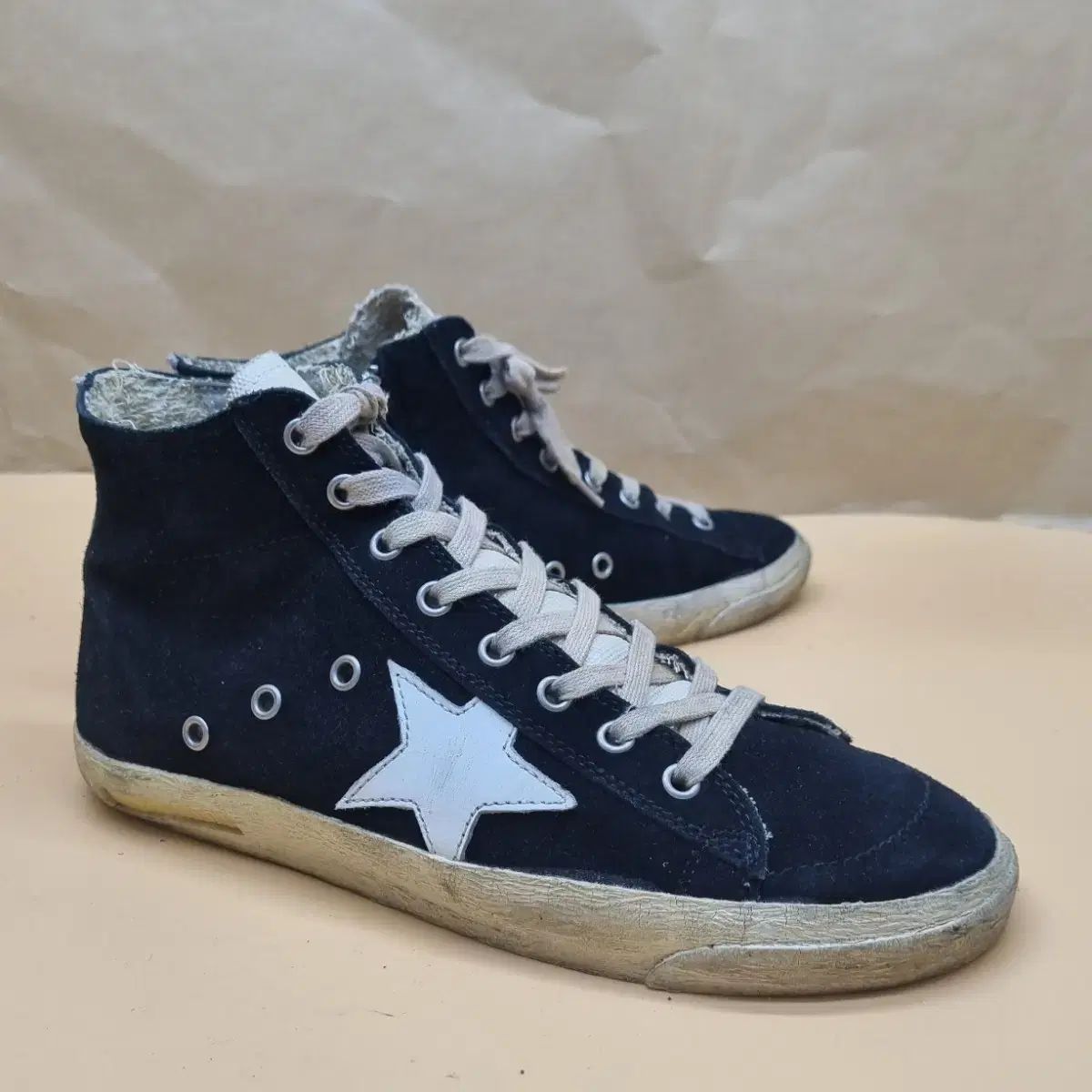 ゴールデングース フランツ ハイトップ 255