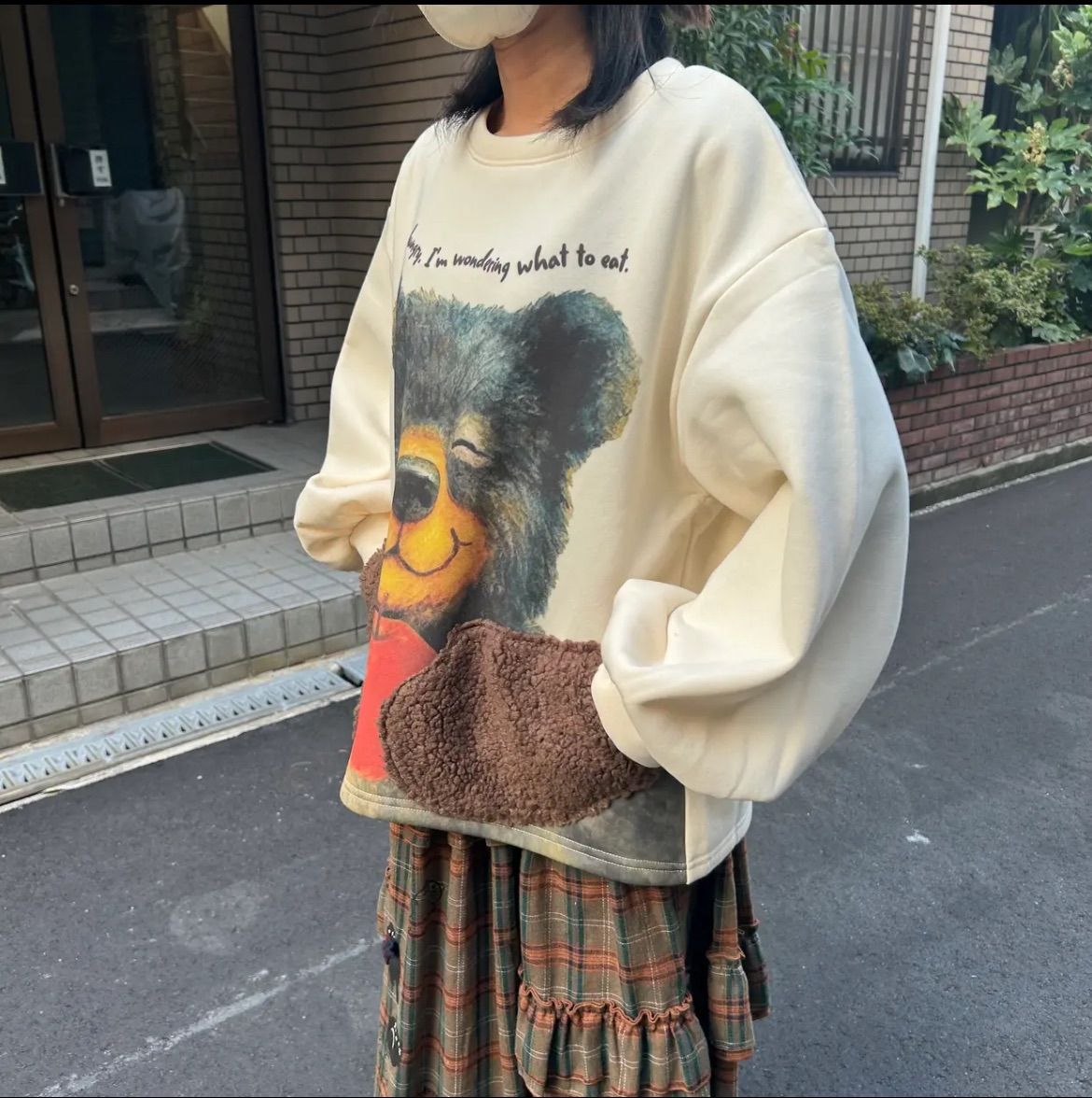 クマポケット付きプルオーバー(550005) - メルカリ