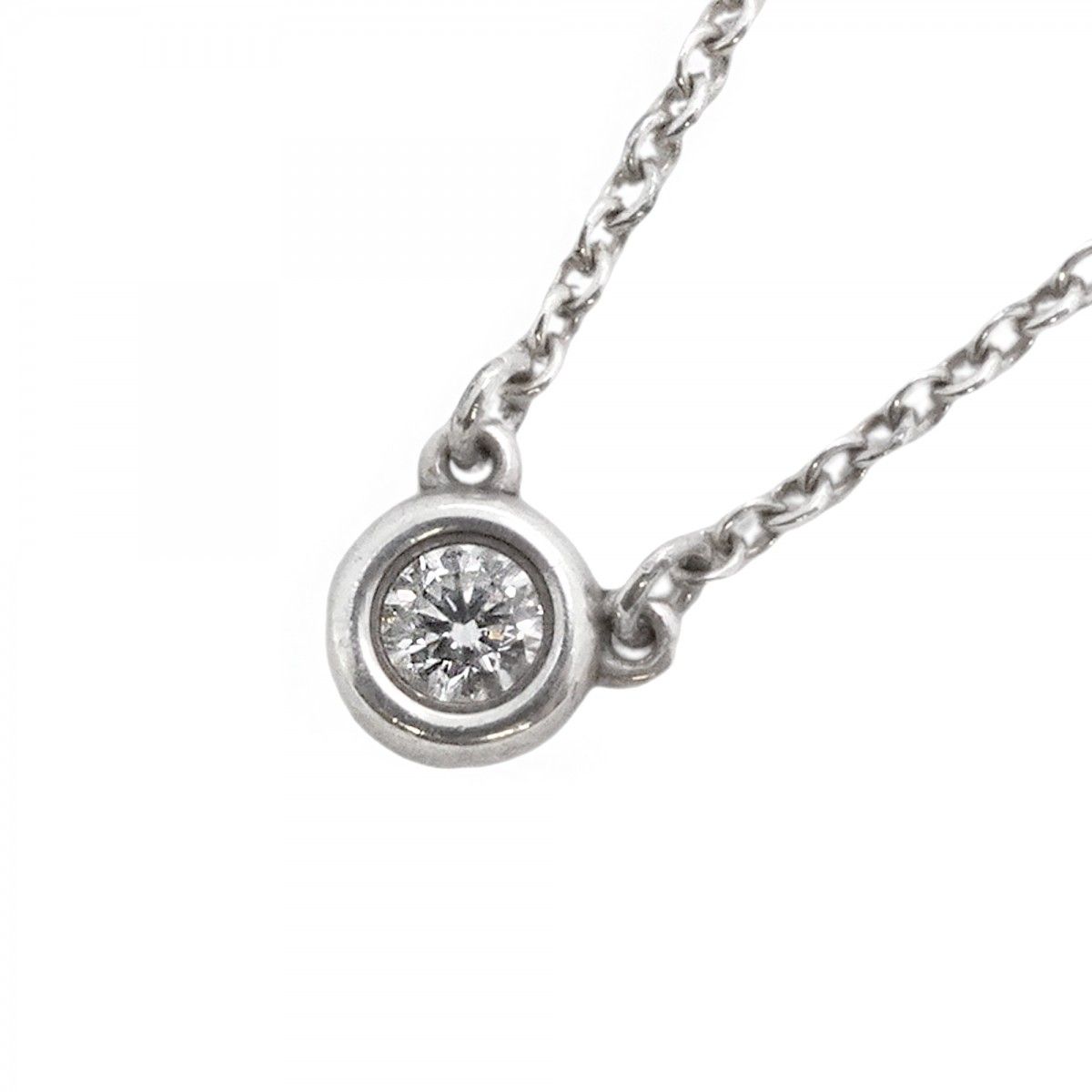 5job0086】ティファニー ネックレス バイザヤード 1PD シルバー925