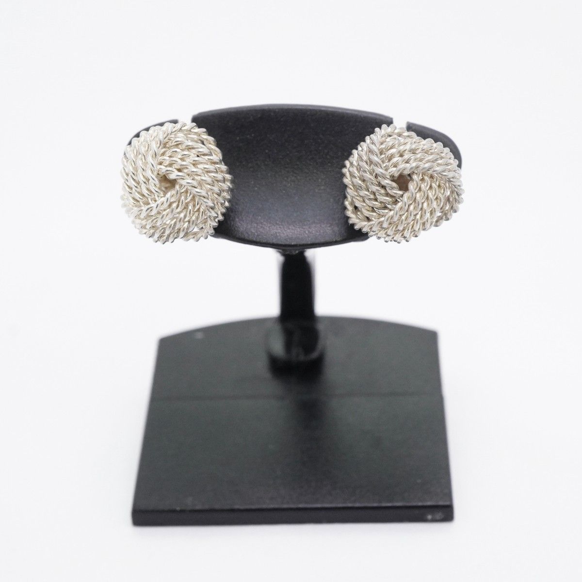 5job0098】ティファニー ピアス サマセット/メッシュ シルバー925