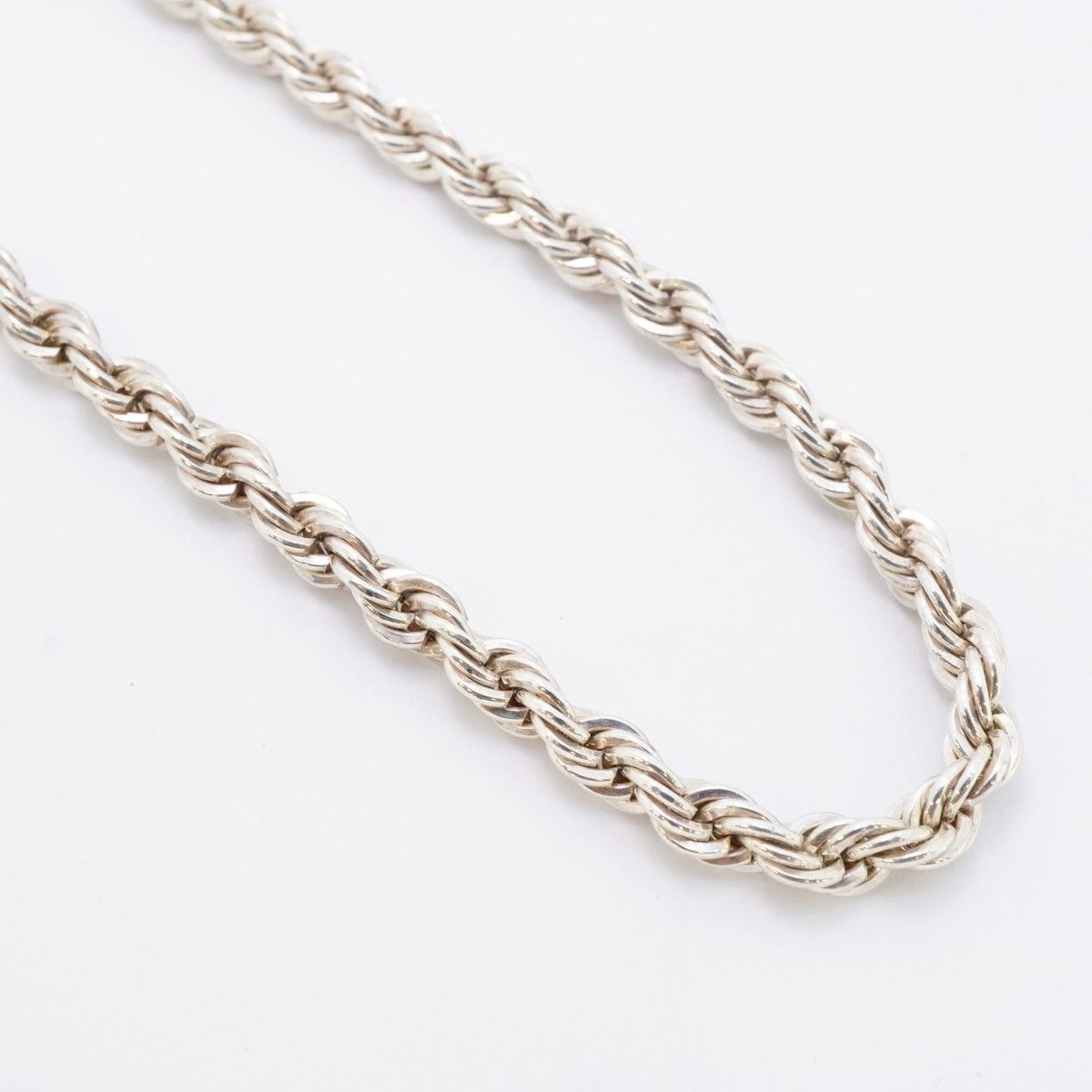 5job0099】ティファニー ネックレス ツイスト/スクリュー シルバー925