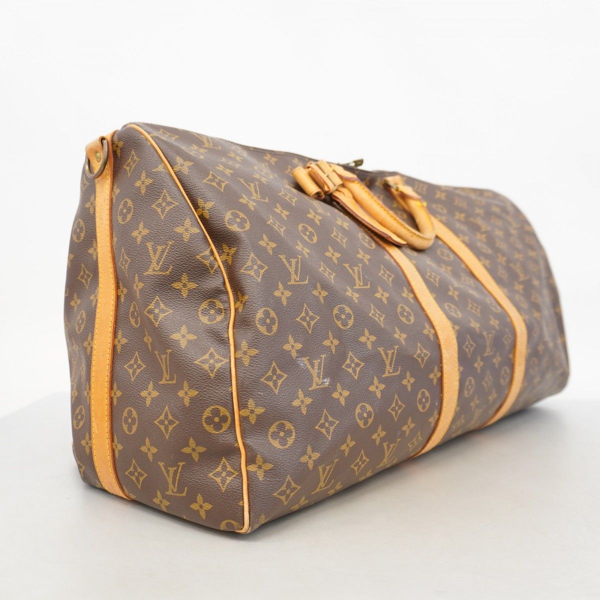 5oc2460 ルイヴィトン ボストンバッグ モノグラム キーポルバンドリエール60 M41412 ブラウン メンズ レディース ユニセックス