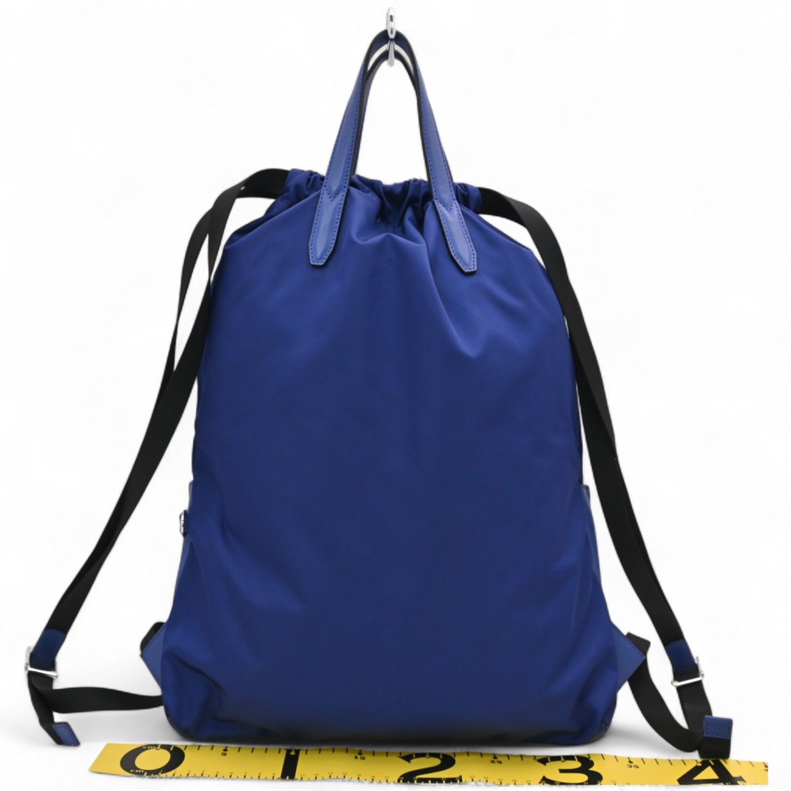 フェンディ バックパック リュックサック ブルー Bランク fe9936bf