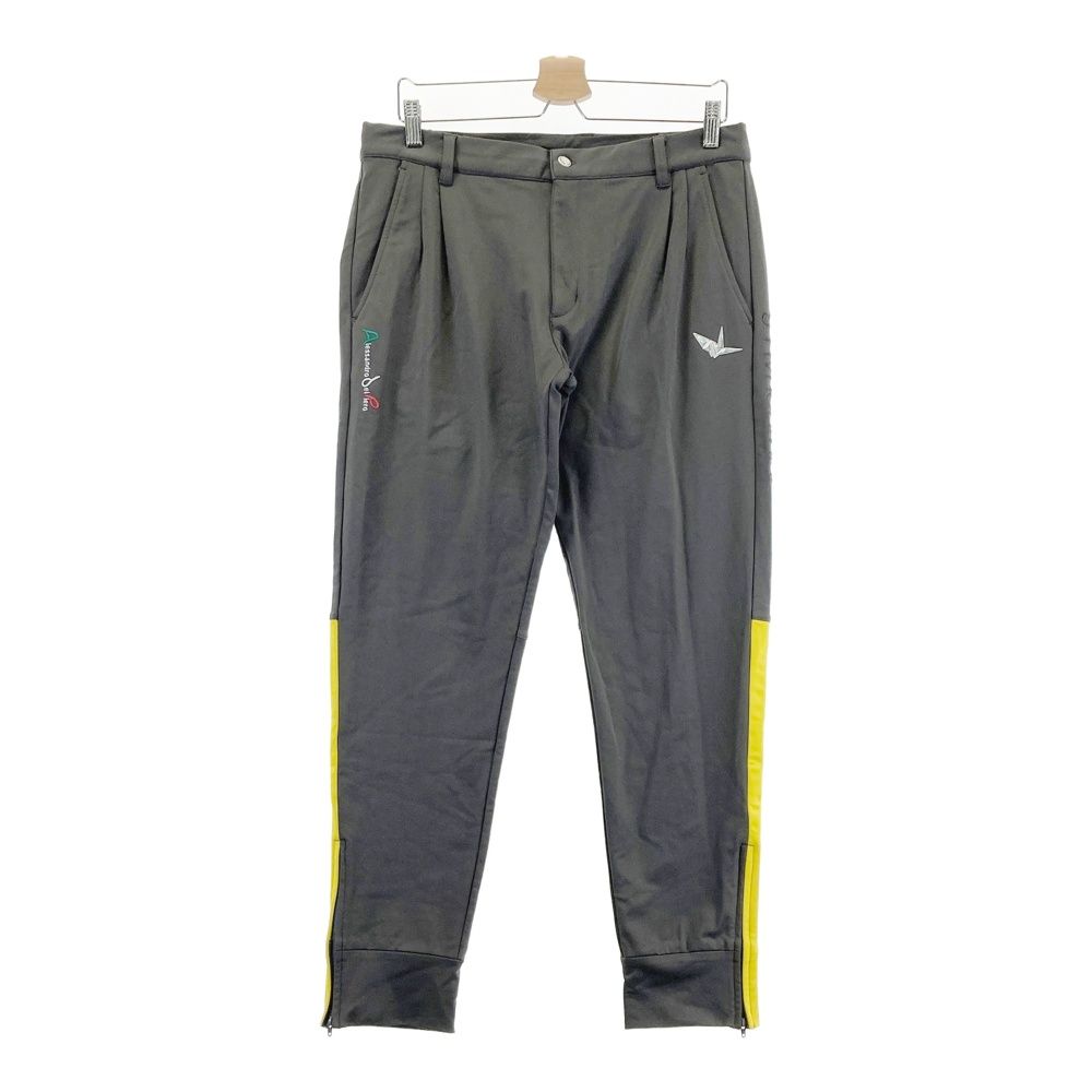 サイズ 5 1PIU1UGUALE3 GOLF ×デル・ピエロ 裏起毛パンツ 裾ジップ グレー系 240101553632 ゴルフウェア メンズ ストスト