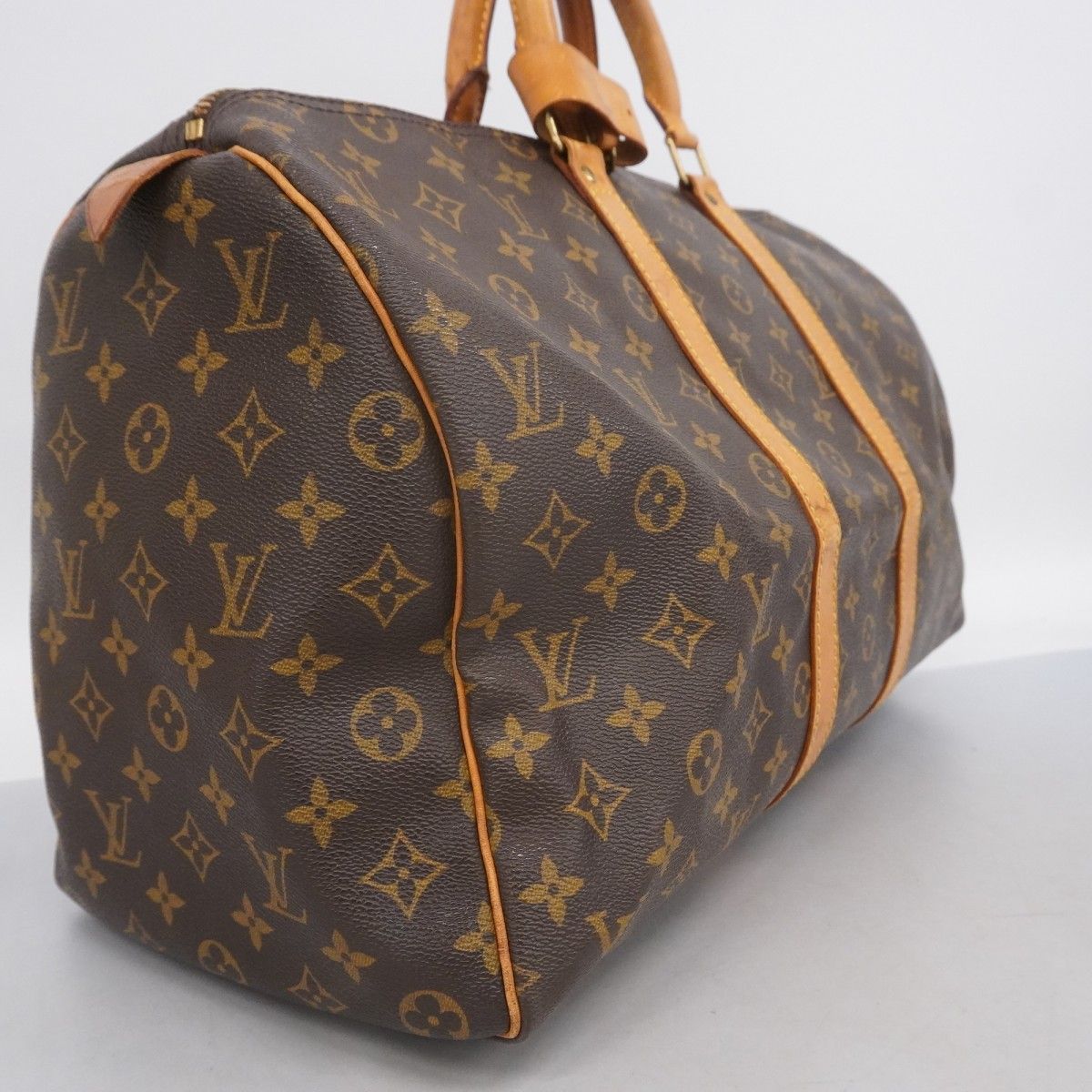5oc2499 ルイヴィトン ボストンバッグ モノグラム キーポル45 M41428 ブラウン メンズ レディース ユニセックス