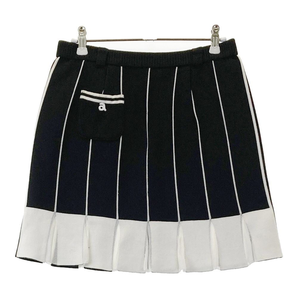 マスターバニー スカート 黒 切替裾フレア レディース 2(L) ゴルフ