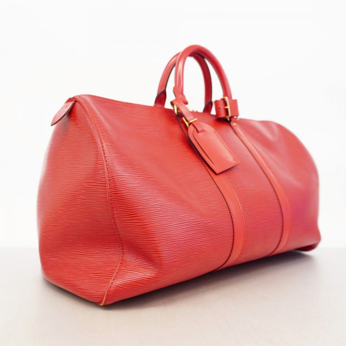 5oc2530 ルイヴィトン ボストンバッグ エピ キーポル45 M42977 カスティリアンレッド メンズ レディース ユニセックス