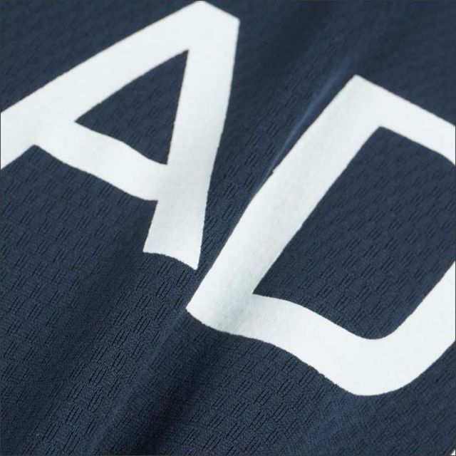 種類17：MGRN(68)/M アドミラルゴルフ カラタッチ ビッグロゴ モックネック 半袖シャツ ウェア メンズ 2025年春夏モデル M-3L ADMA518