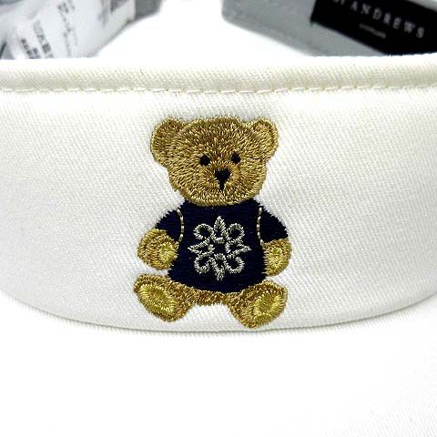 未使用品 セントアンドリュース St ANDREWS 2025SS テディベア 刺繍