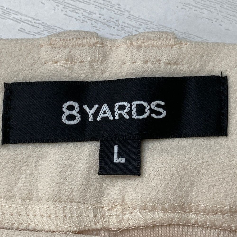  サイズ L 8 YARDS ハチヤーズ モデル ストレッチスカート ベージュ系 ゴルフウェア レディース ストスト スカート レディースウェア