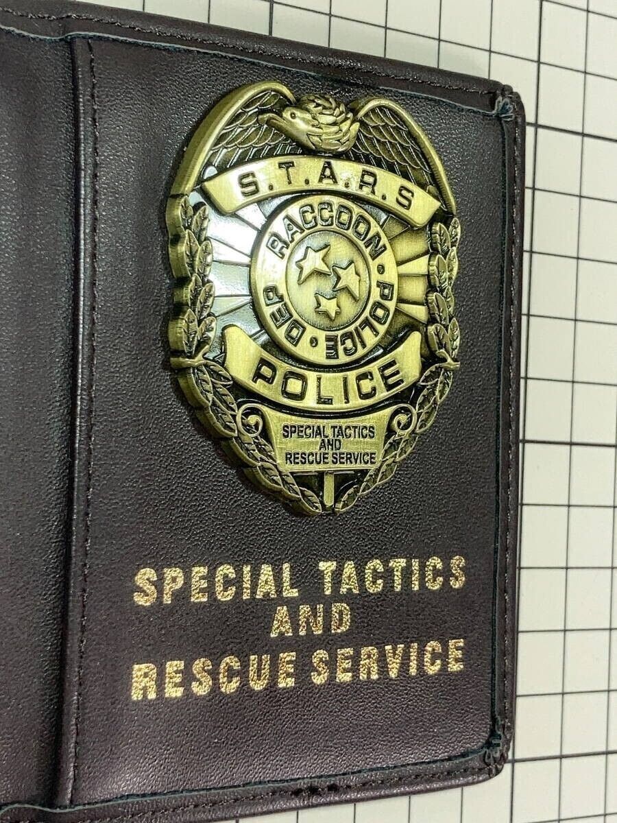 警察手帳 レプリカ クリス・レッドフィールド（バイオハザード