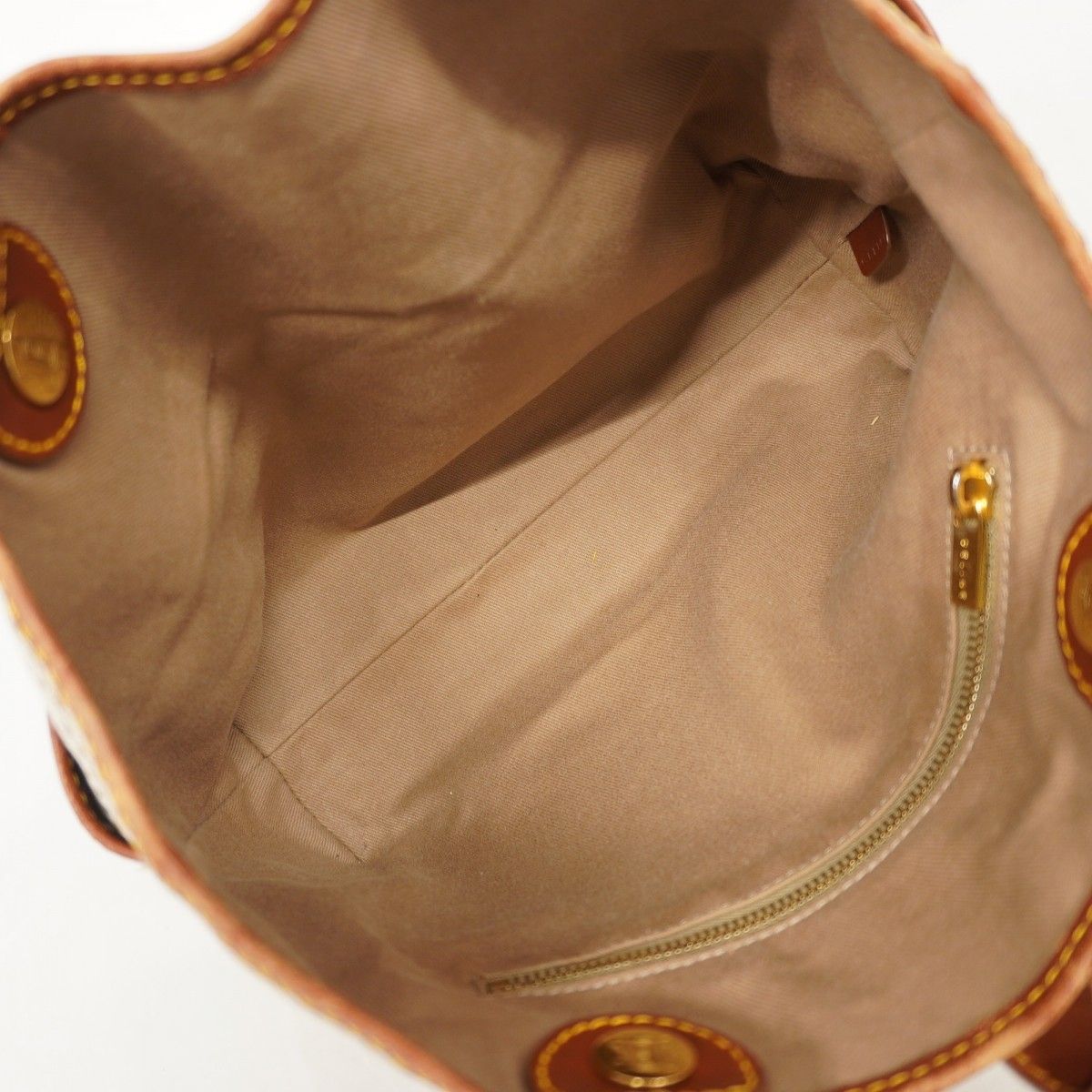  5 oc 2632 セリーヌ ハンドバッグ マカダム キャンバス ベージュ ゴールド金具 レディース ハンドバッグ バッグ