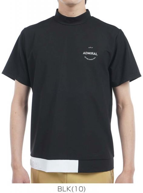 新品 Admiral ATLA508 アドミラル ロゴTシャツ М ブラック ブラック T