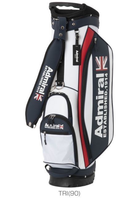 アドミラルゴルフ スタンド キャディバッグ ライトウェイト ADMG5BC6