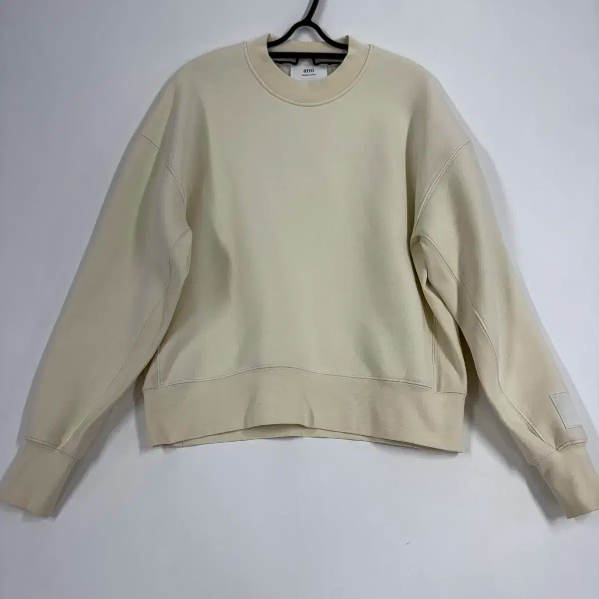 アミ スモールロゴ 起毛 スウェット 55-66