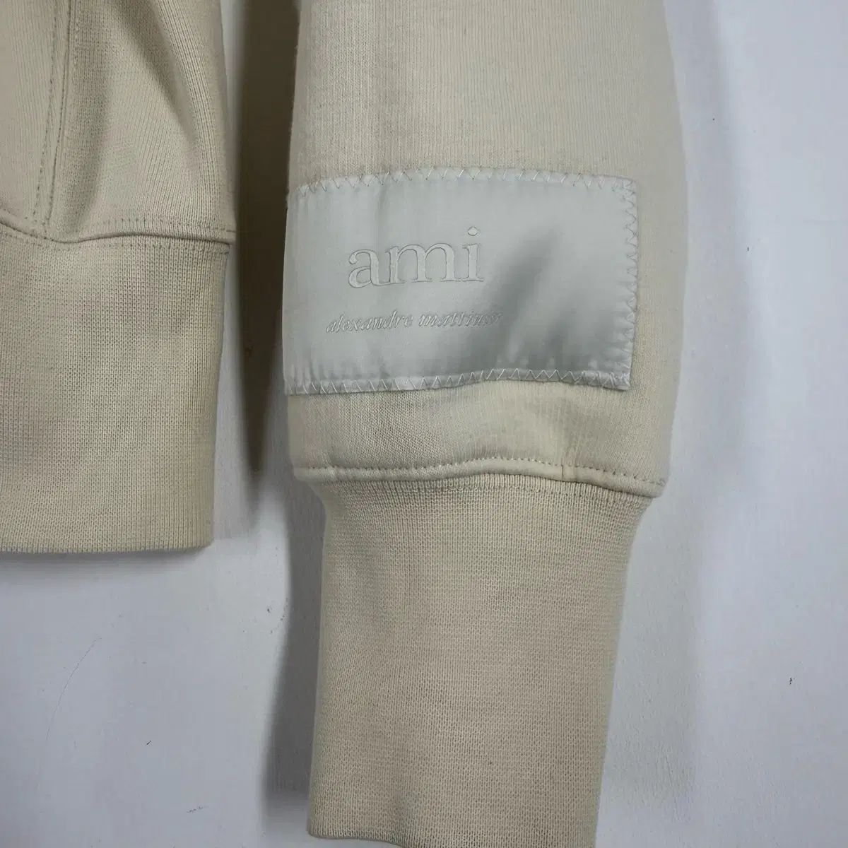 アミ スモールロゴ 起毛 スウェット 55-66
