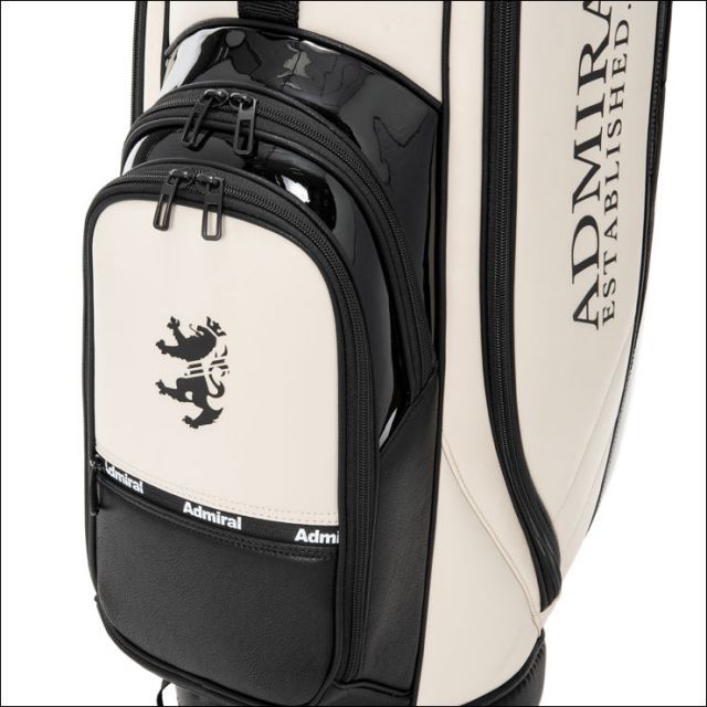 アドミラルゴルフカートキャディバッグトラッドトリコロールADMG5BC7 アドミラルゴルフカートキャディバッグトラッドトリコロールADMG5BC7