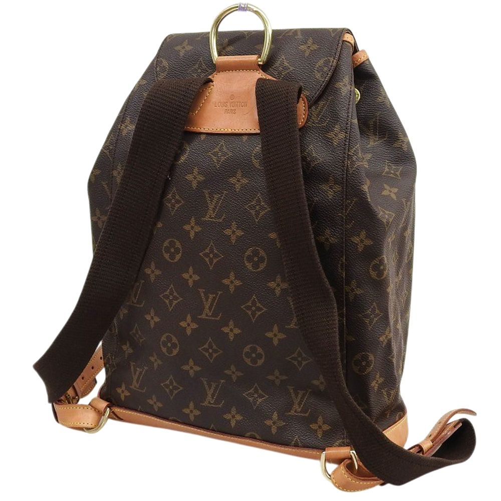 本物保証 ルイヴィトン LOUIS VUITTON モノグラム モンスリGM M51135 バックパック リュックサック ヴィンテージ