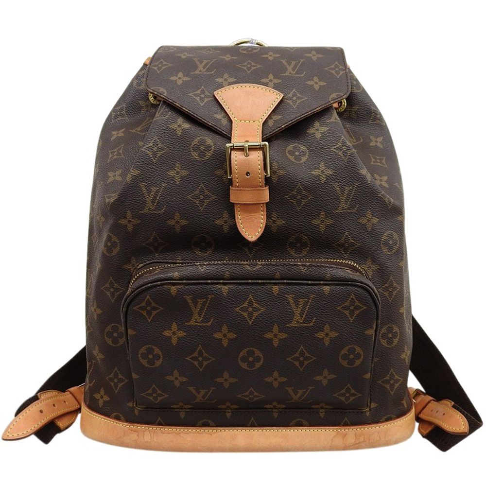 本物保証 ルイヴィトン LOUIS VUITTON モノグラム モンスリGM M51135 バックパック リュックサック ヴィンテージ