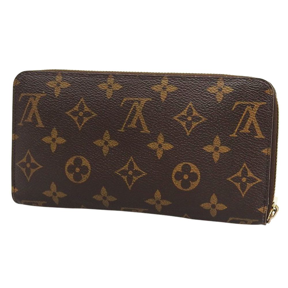 ルイヴィトン LOUIS VUITTON モノグラム ジッピーウォレット M 60017 ラウンドファスナー長財布