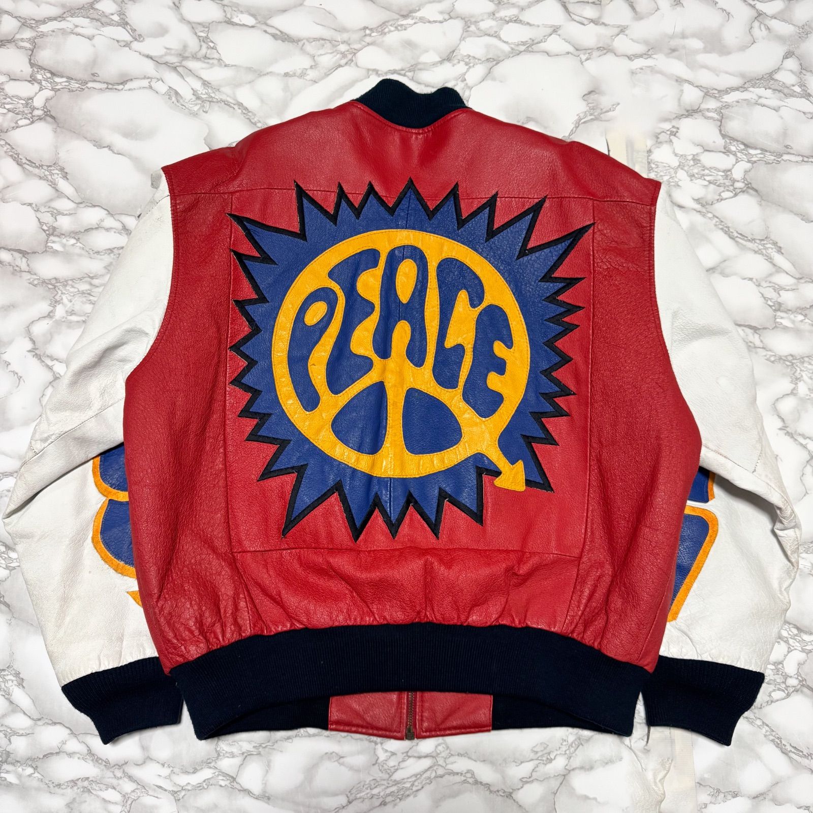 希少【michael hoban】where mi/フルデコ レザークラフト/スタジャン