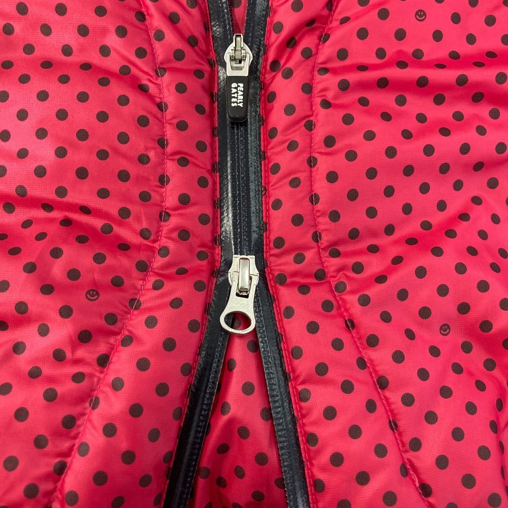 サイズ：1 PEARLY GATES パーリーゲイツ ダウンジャケット ドット柄