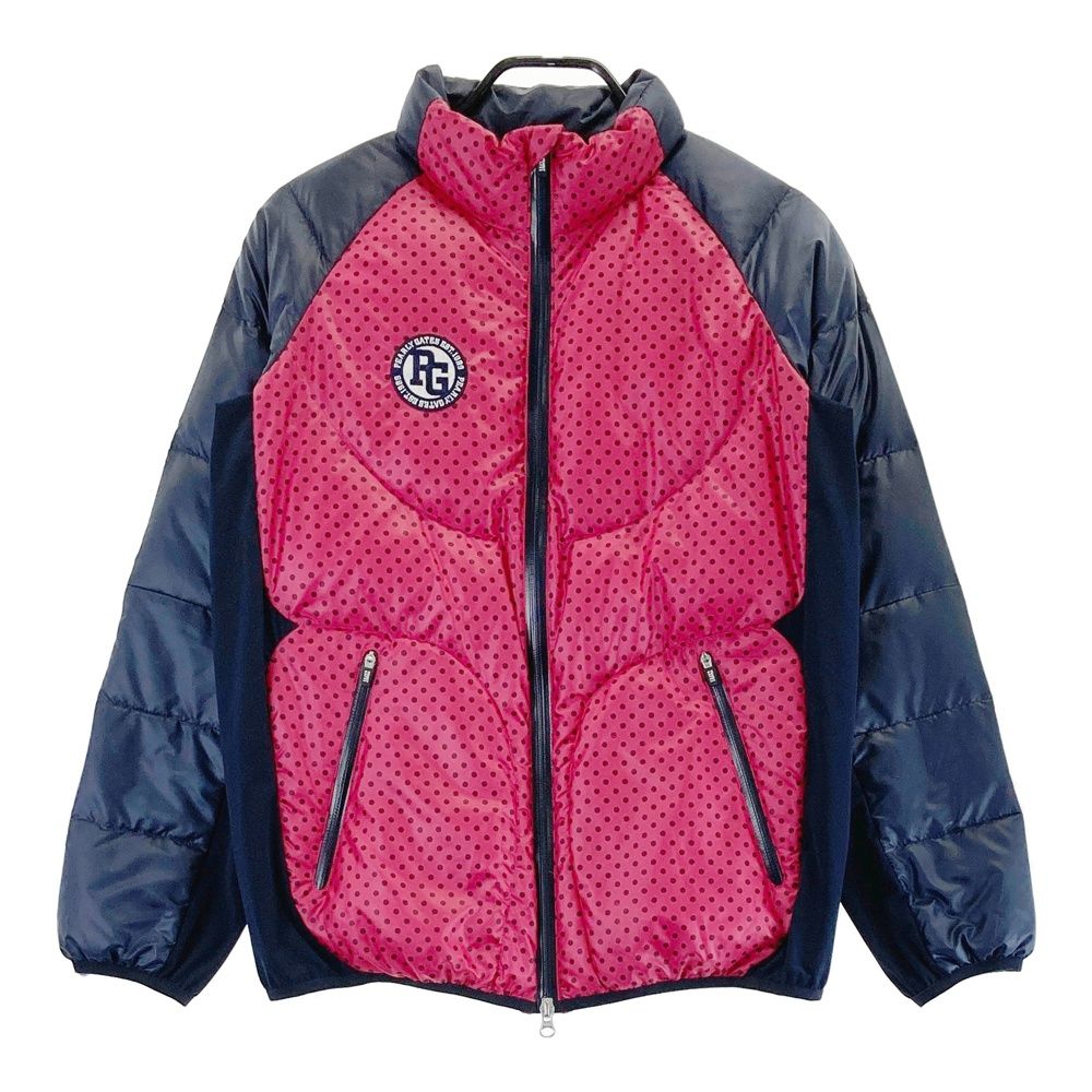 サイズ 1 PEARLY GATES パーリーゲイツ ダウンジャケット ドット柄 ピンク系 240101560204 ゴルフウェア レディース ストスト